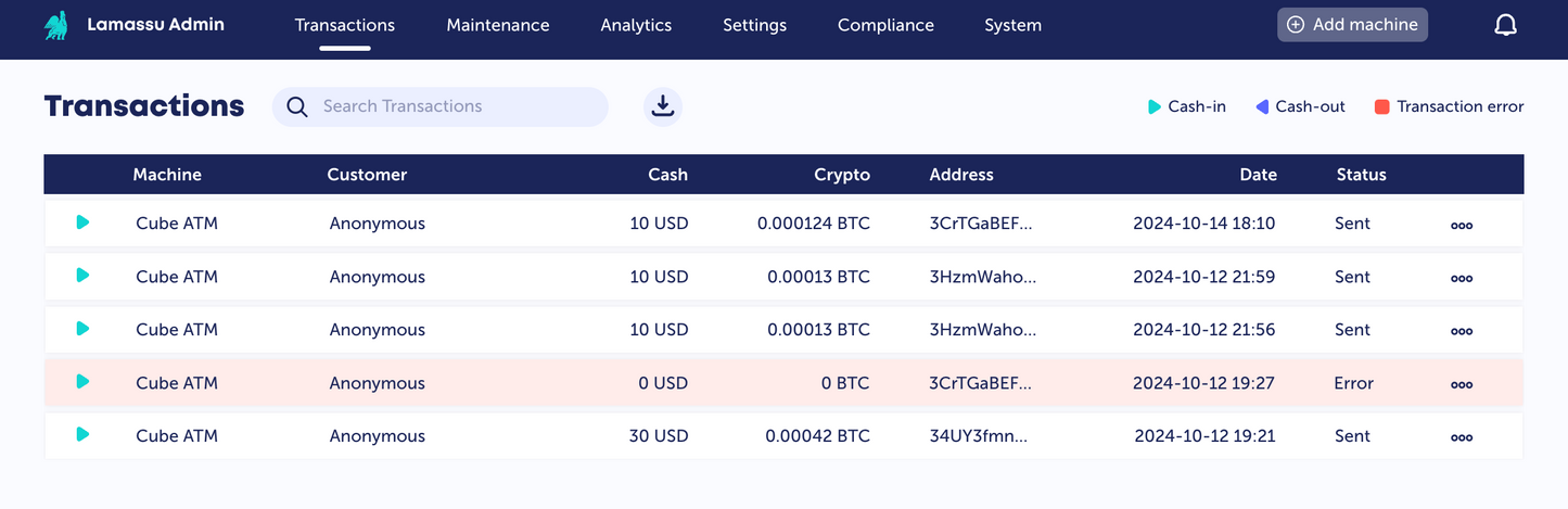 Cube Bitcoin ATM